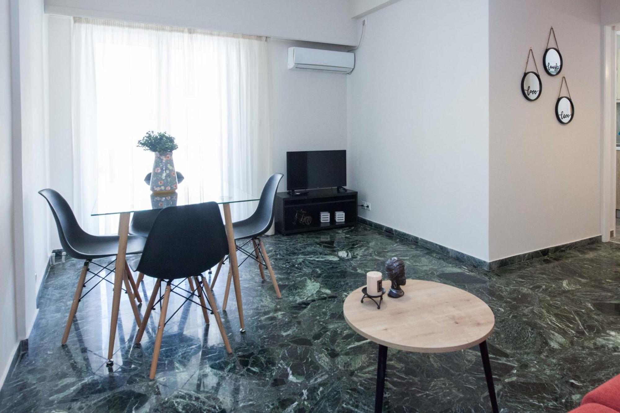 Modern 1 Bd Balcony Apt Near Metro In Kato Patisia Αθήνα Εξωτερικό φωτογραφία