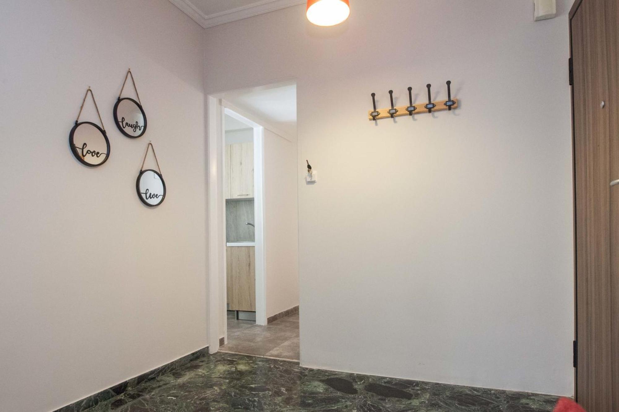 Modern 1 Bd Balcony Apt Near Metro In Kato Patisia Αθήνα Εξωτερικό φωτογραφία
